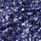 Blue/Black/Silver Confetti Sequined Stretch Mesh Fabric By the Yard